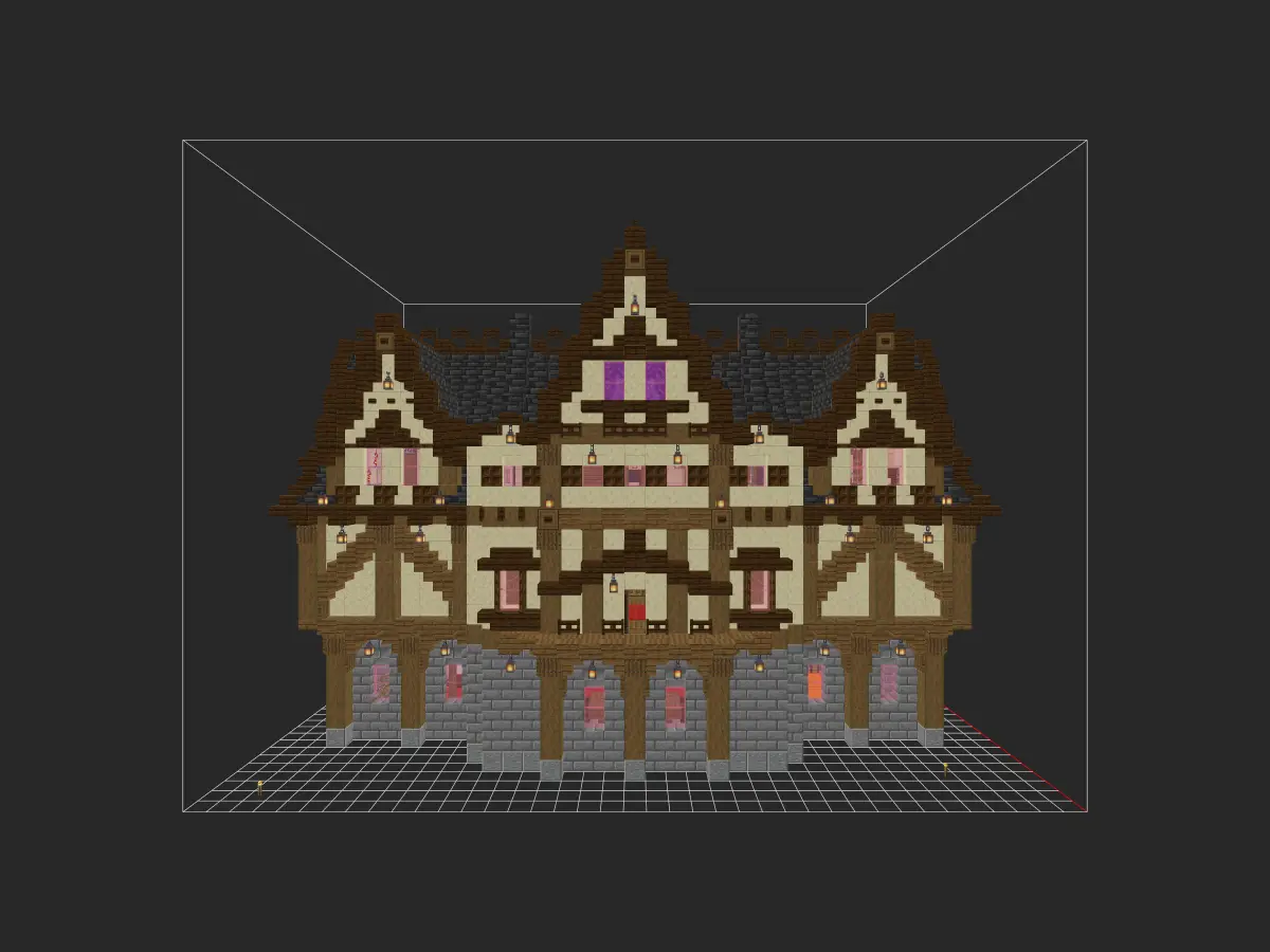 中世纪小屋-投影工坊