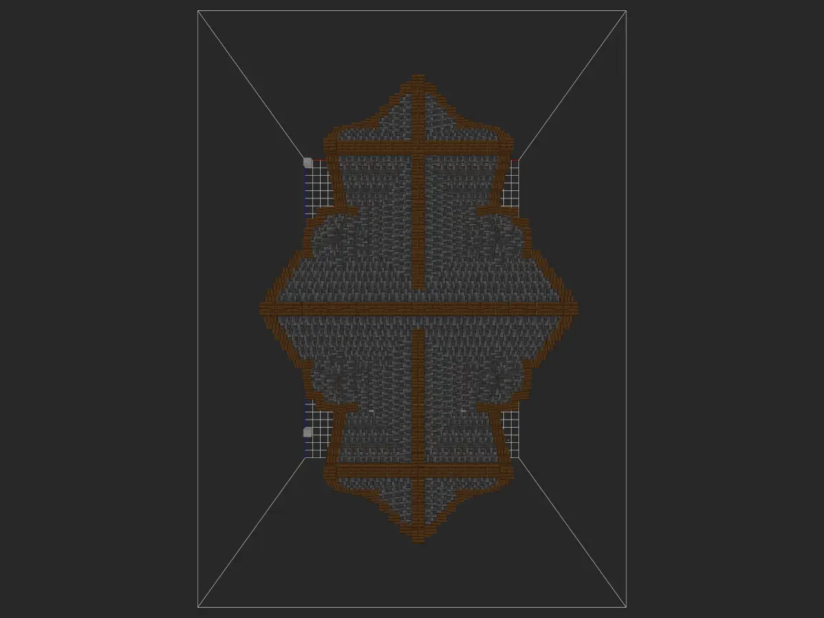 中世纪小屋-投影工坊