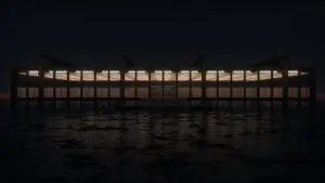 克朗楼 - Crown Hall-投影工坊