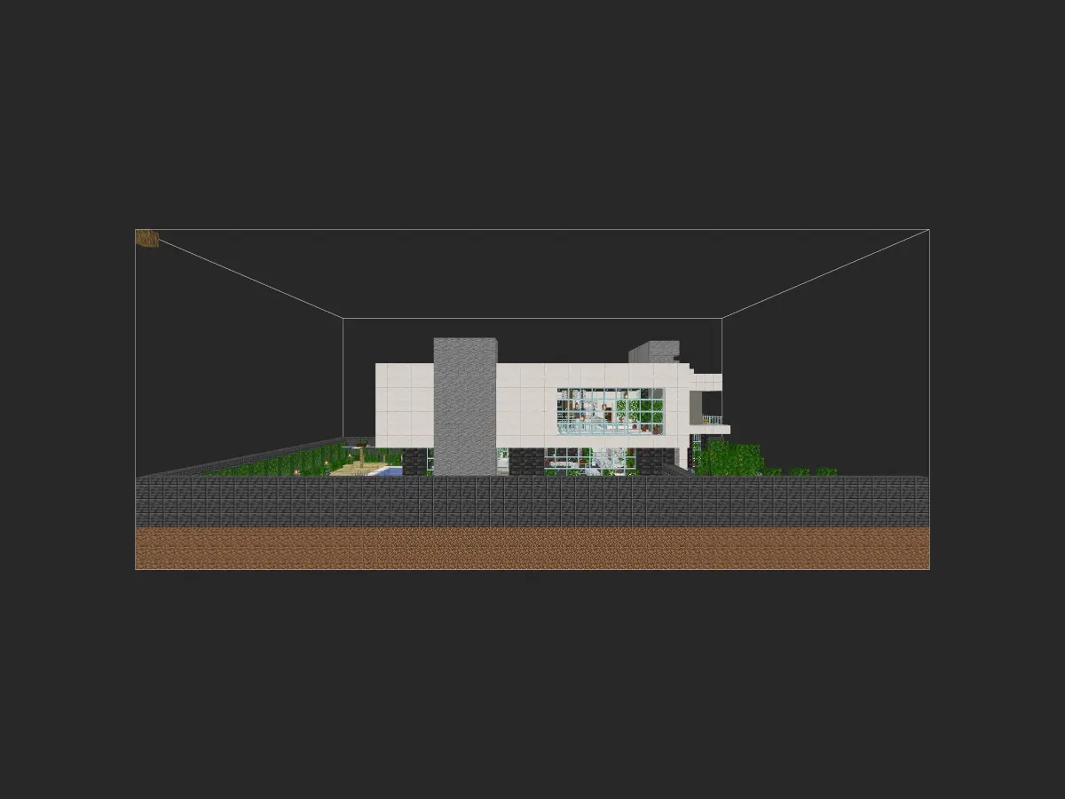 简约现代别墅-投影工坊