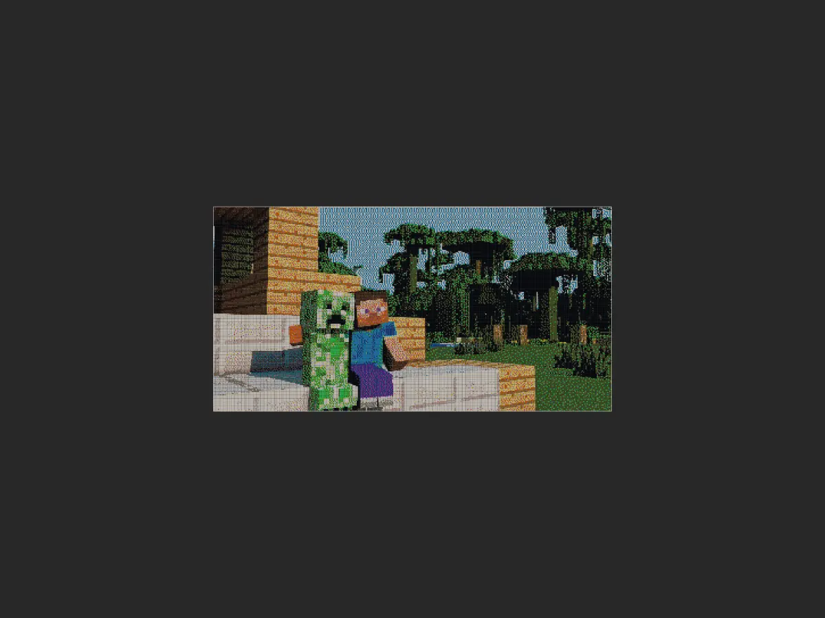 忘却的旋律系列像素画1（350 * 180）-投影工坊