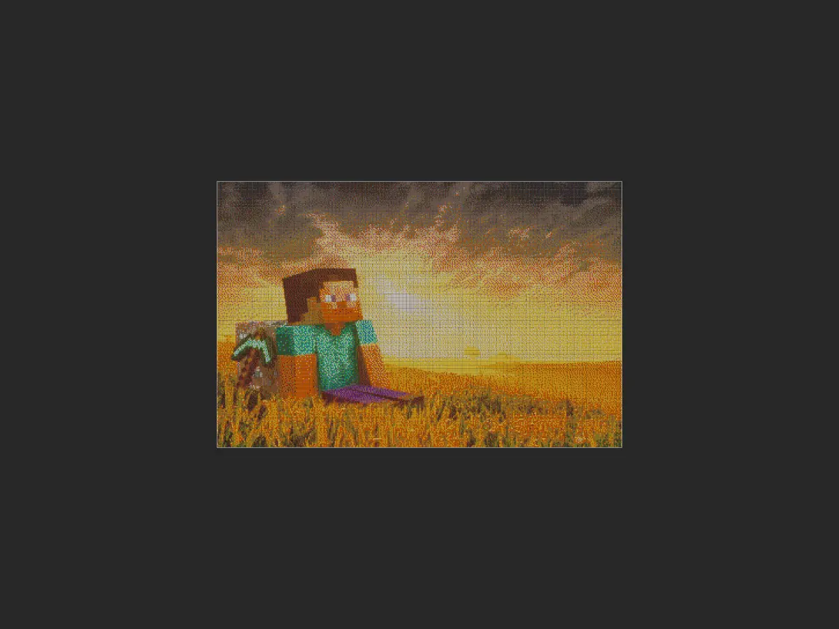 忘却的旋律系列像素画2（350 * 230）-投影工坊