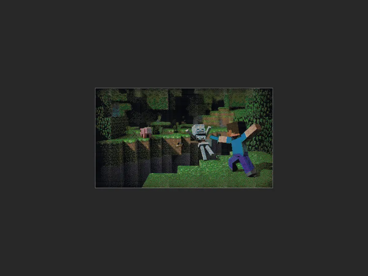 忘却的旋律系列像素画3（384 * 216）-投影工坊