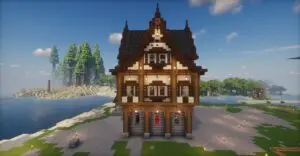 中世纪小屋（修改版）-投影工坊