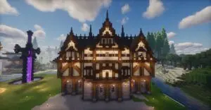 中世纪小屋（修改版）-投影工坊