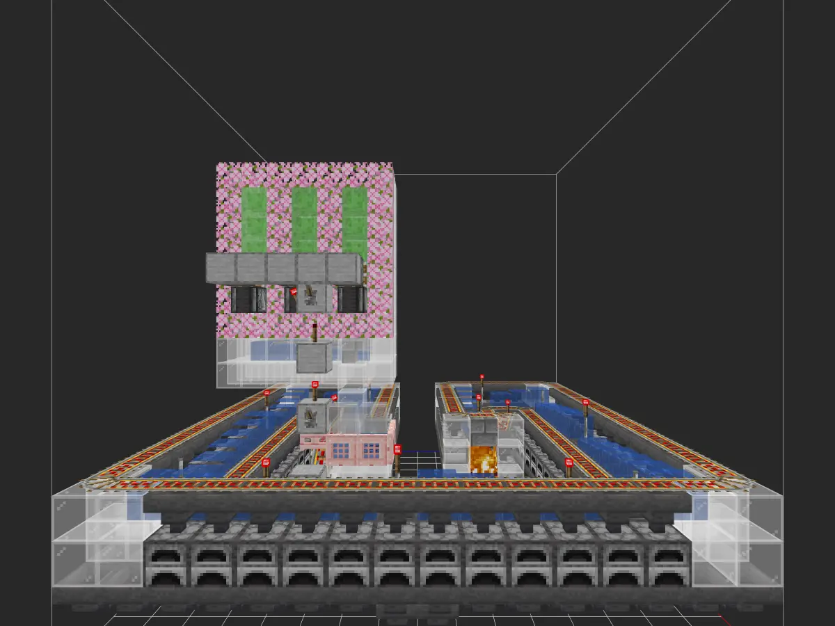 100倍单区块熔炉组-投影工坊