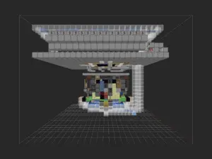 12gt混凝土固化机·附双十六色分类收集-投影工坊