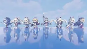 碧蓝航线，御三家本体+改造小手办-投影工坊