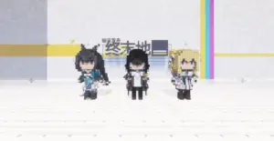 [033]管理员，佩丽卡，陈千语明日方舟终末地应急小组-投影工坊