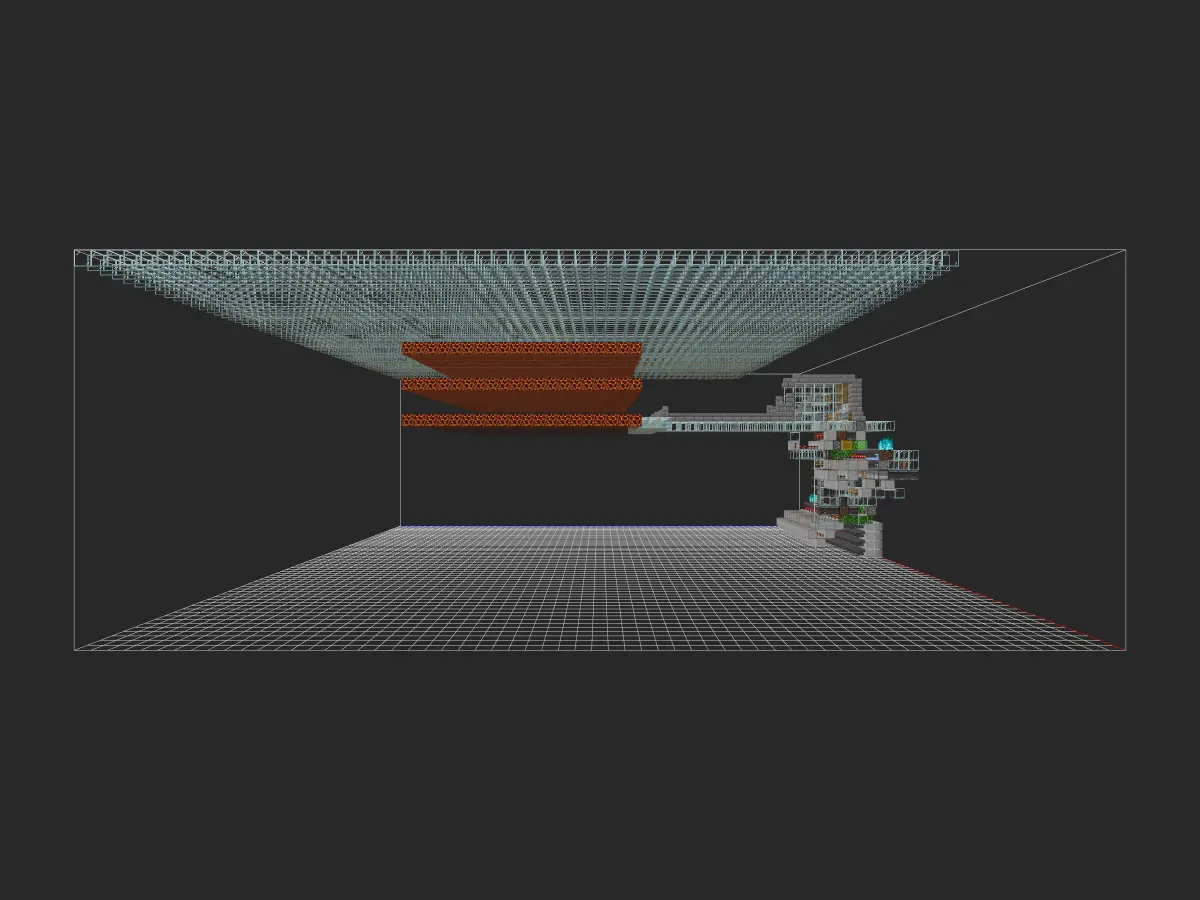 简易猪人塔-投影工坊