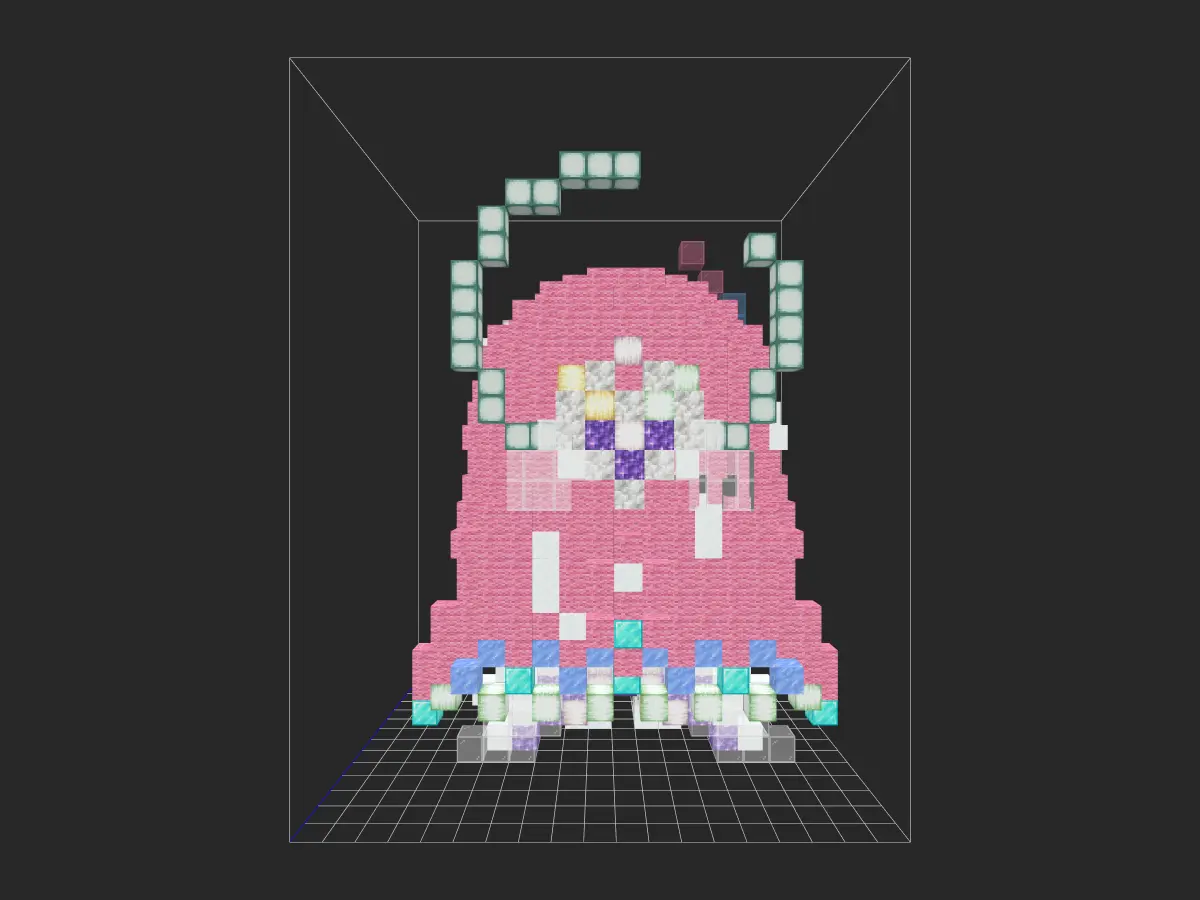 昔涟Q版小人-投影工坊