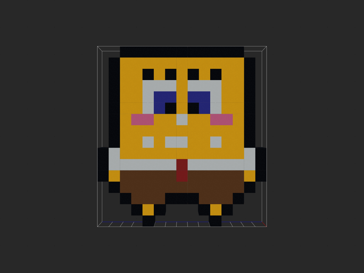 投影广场相关话题 像素画-投影工坊