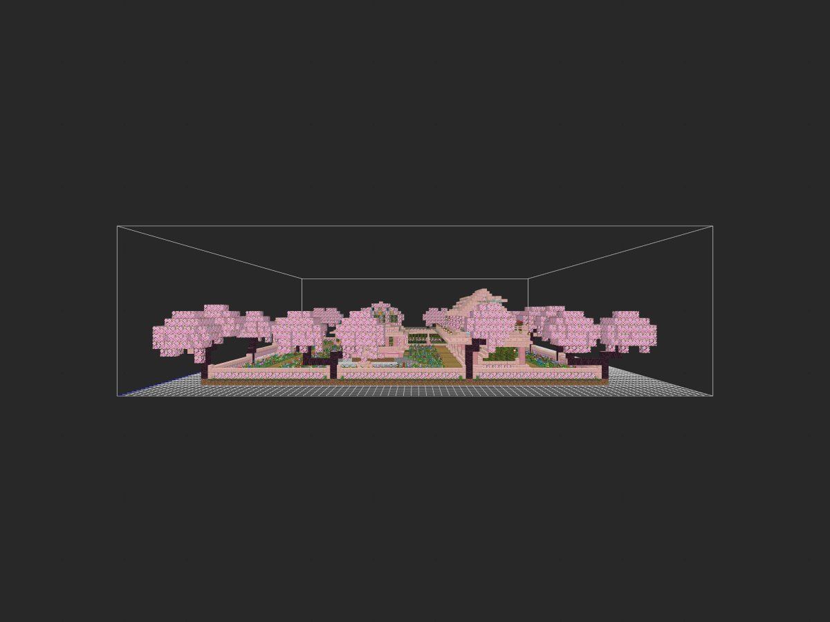 抖音微风MC的樱花农场-投影工坊
