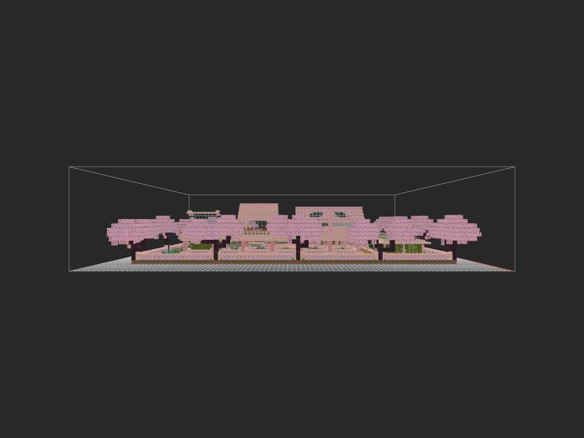 抖音微风MC的樱花农场-投影工坊