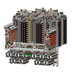 [Minecraft JE 1.21+]双模式2269k刷石机收集-投影工坊