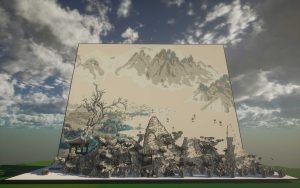 山居图 可远观而不可亵玩焉-投影工坊