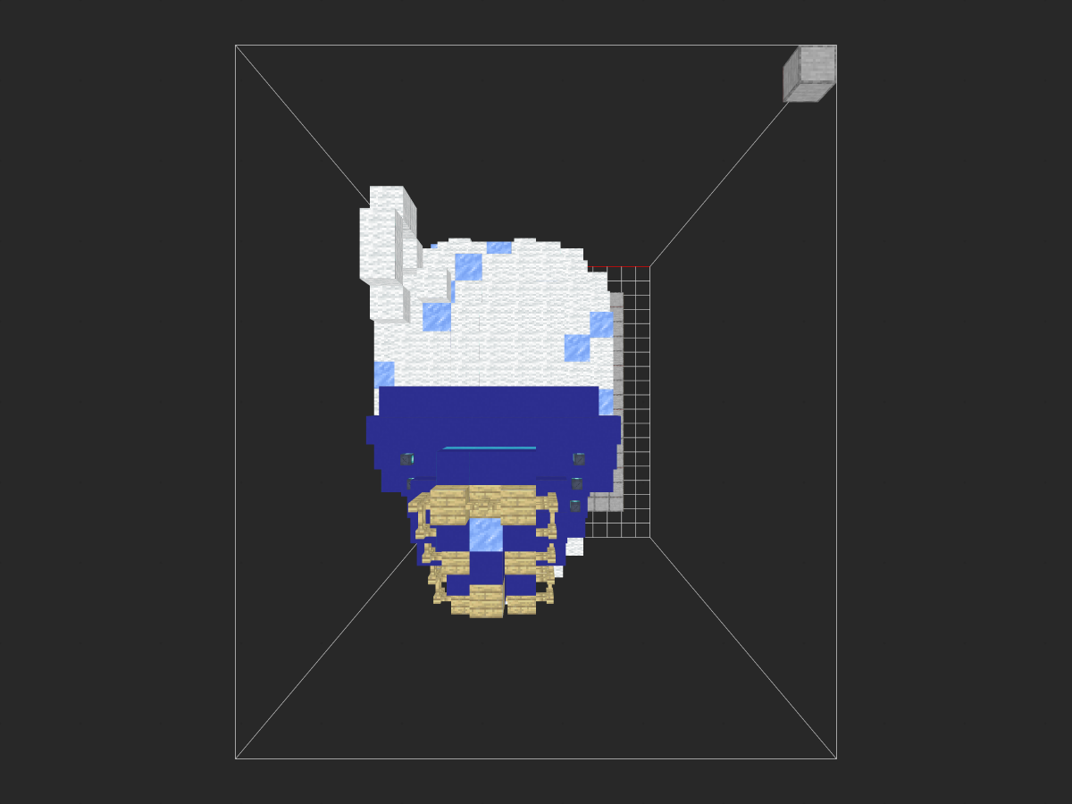 芙宁娜Q班雕像-投影工坊