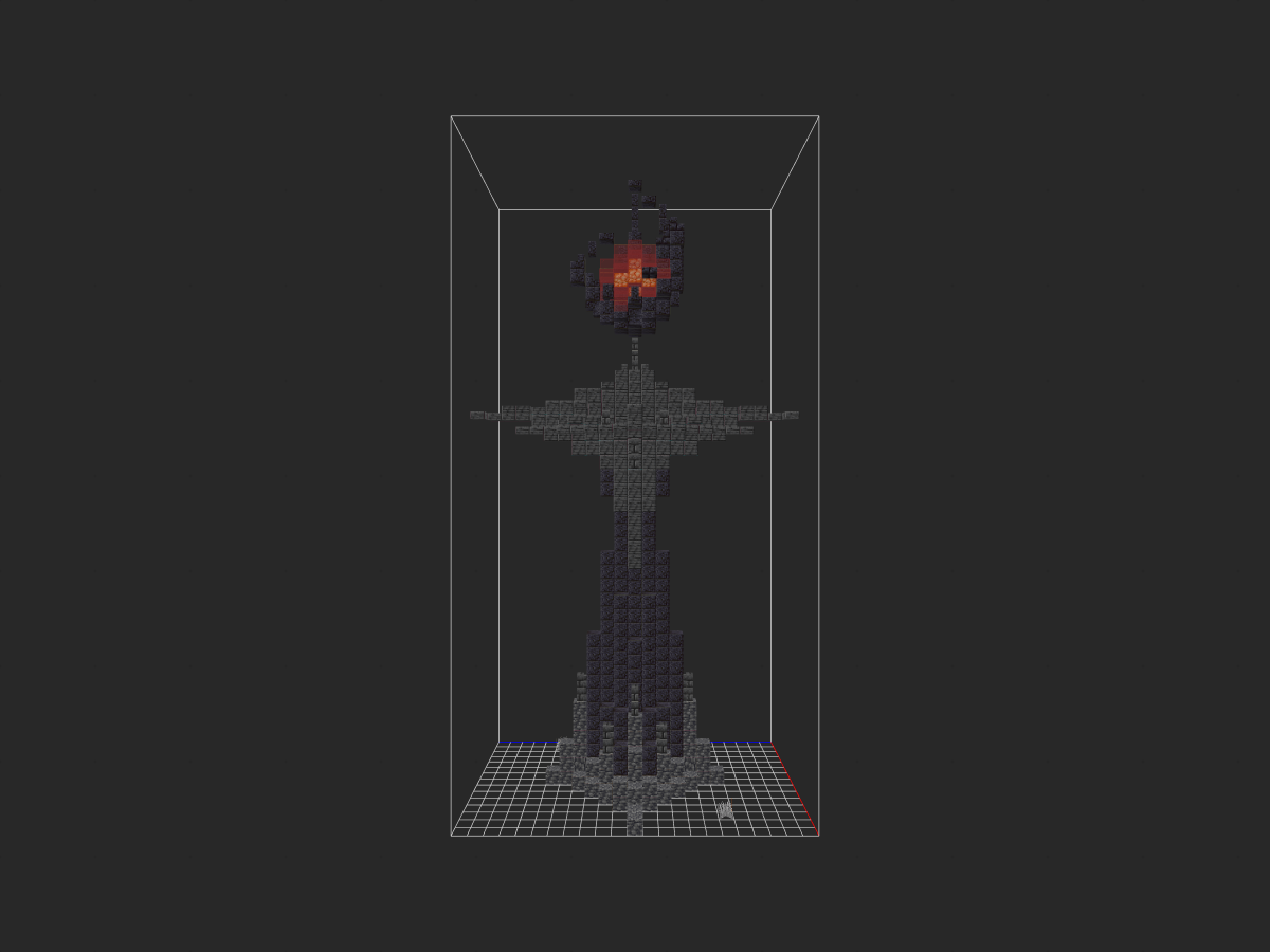 Rtly_wen暗黑风魔爪塔-投影工坊