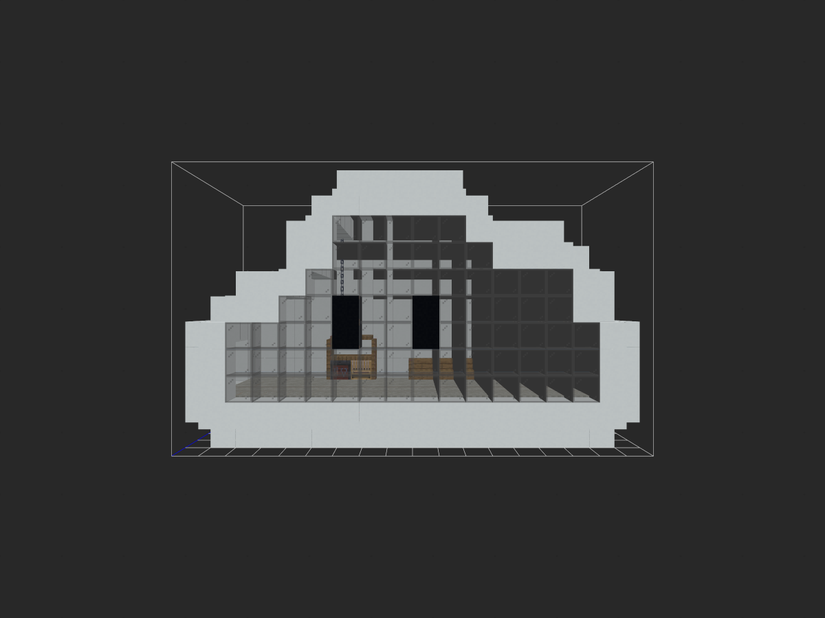 卡通云朵小屋-投影工坊