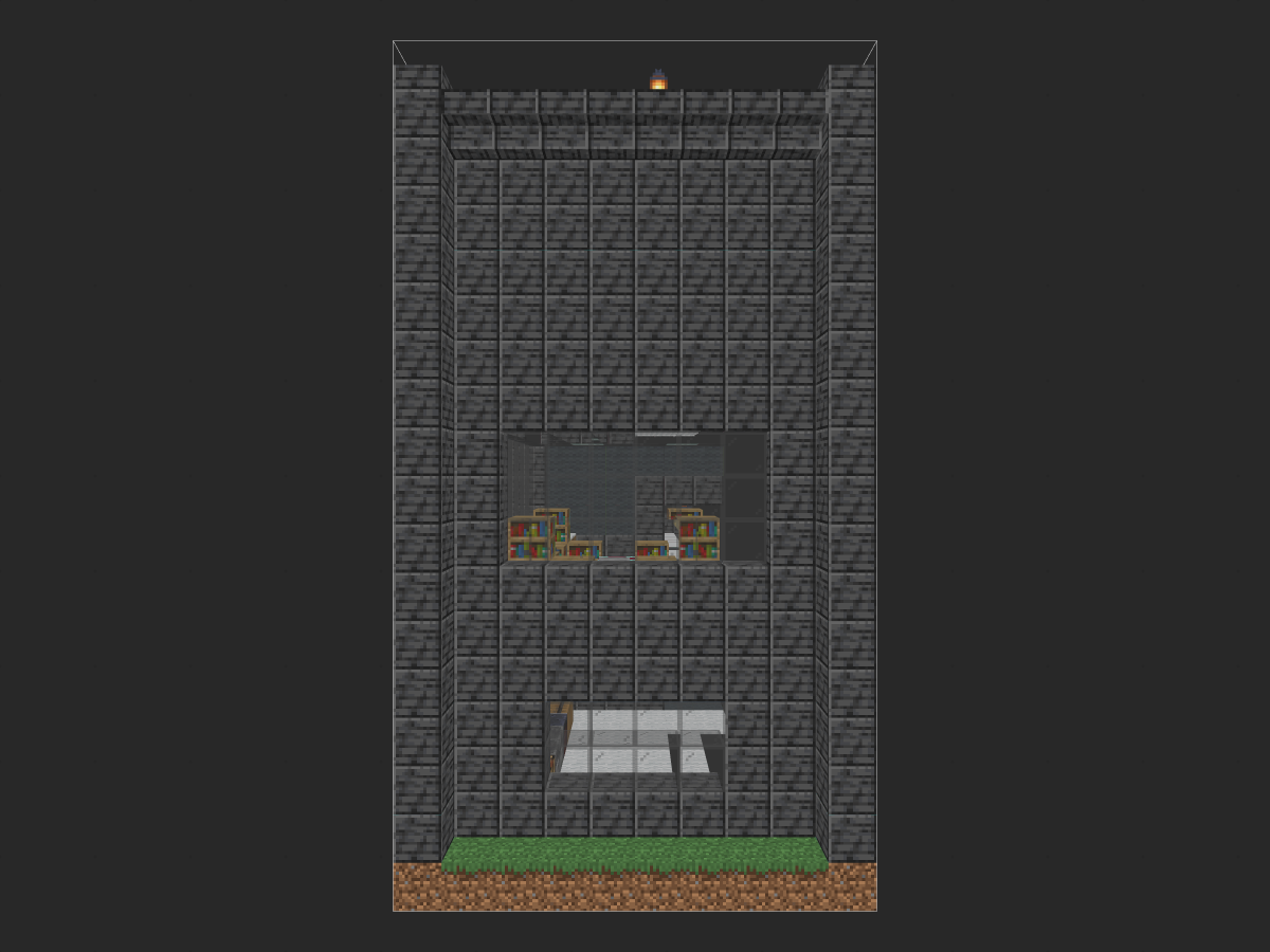 深板岩三層別墅_帶内飾_v1.0-投影工坊