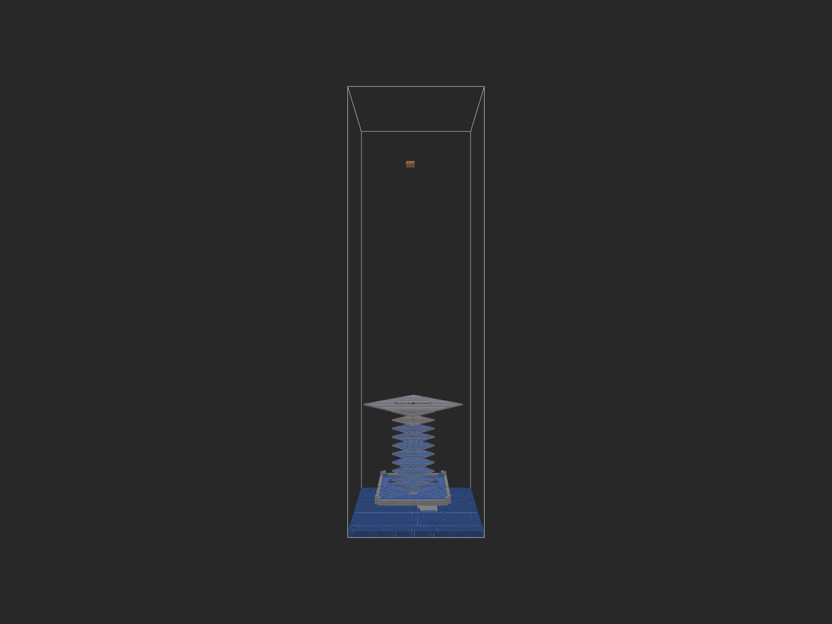 水上水流水流刷怪塔，带收集和挂机平台（转载的，非原创，改良后发布）-投影工坊